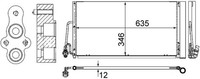 Mahle Kondensator Klimaanlage AC 590 000S FüR Mini Countryman Paceman R60 R61