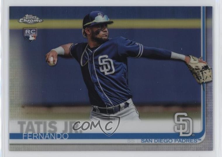 2019 Topps Chrome Refractor Fernando Tatis Jr #203 b5f
