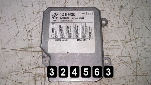 VW POLO STEUERGERÄT 1C0909605K BJ 2005 ORIGINAL