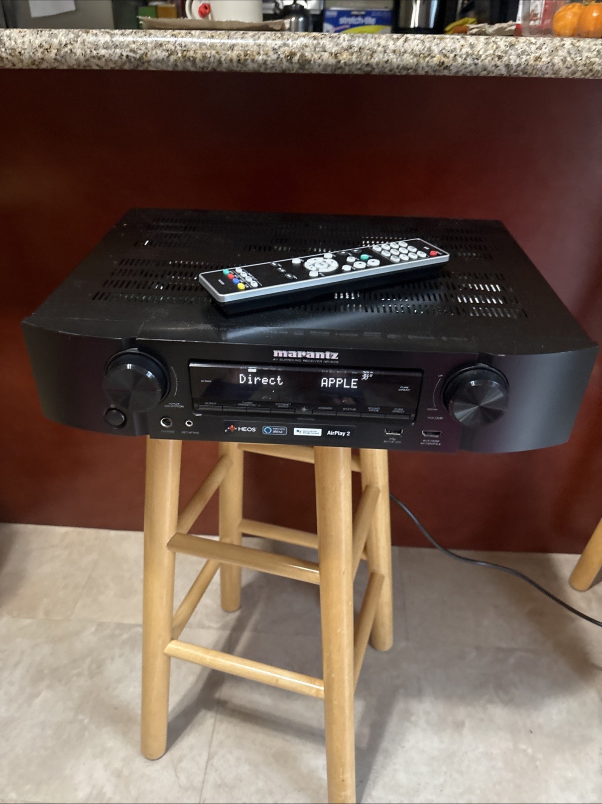 Marantz NR1509 Slim 5.2ch 4K Ultra HD AV Receiver Bundle /w 