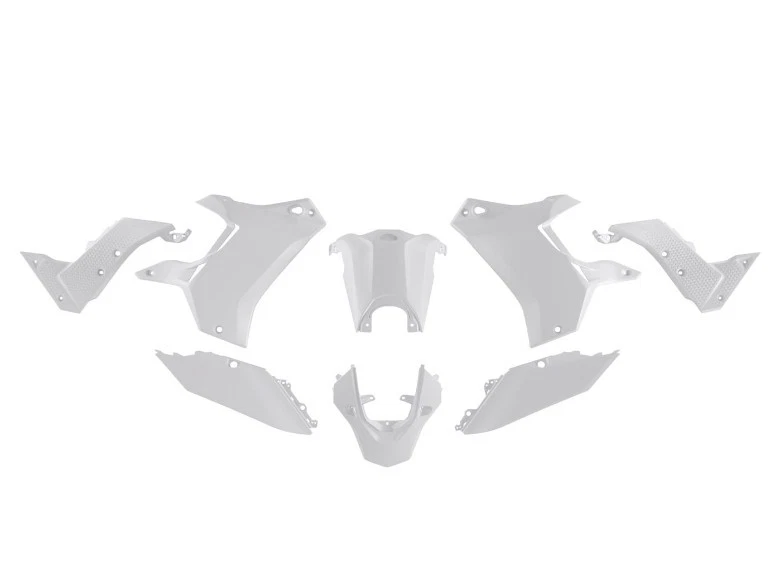 Rtech Kit en Plastique Compatible À Yamaha Ténéré 700 ab19 Revolution Blanc - Photo 1/1