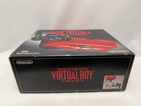Nintendo Virtual Boy VUE-S-RA JPN Console Unused AC Adapter Tap Boxed Japan Rare