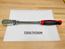 Snap-on Tools Red 38 Drive New Soft Grip Long Locking Flex Ratchet Fhlx80b Cy Snap-on Tools Red 38 Drive New Soft Grip Long Locking Flex Ratchet Fhlx80b Cy