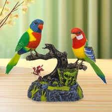 Talking Parrots Talking Sound Control Bird Toy Realistic Creative Sturdy