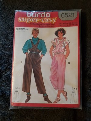 Burda.. Super Easy.. 6521.. Hose. Gr 36-46 unbenutzt