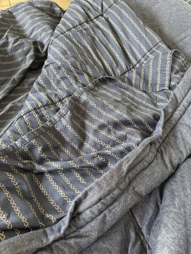 beddys FULL Top & Mattress cover / Maverick All Cotton - Denim & Horseshoe