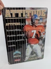 Vintage  Team NFL Attitude John Elway Tin/Metal Denver Broncos Sign All Pro NWT