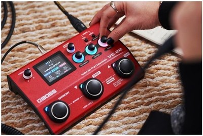 BOSS VE-22 Vocal Performer Multi Effector Digital Japan VE22 Red