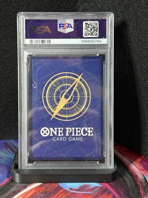 2022 Japanese ONE PIECE TCG PSA 10 Gem Mint Nami OP01-016 25th