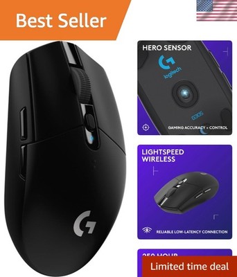 Lightweight 305 Wireless Gaming Mouse - 12,000 DPI & 6 Programmable Buttons
