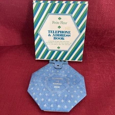 Vintage Telephone and Address Book Unique & Sundry Creations USA