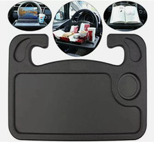 New Car Steering Wheel Tray Desk 2 Sided For Laptop Drink Food Work Table Holder New Car Steering Wheel Tray Desk 2 Sided For Laptop Drink Food Work Table Holder