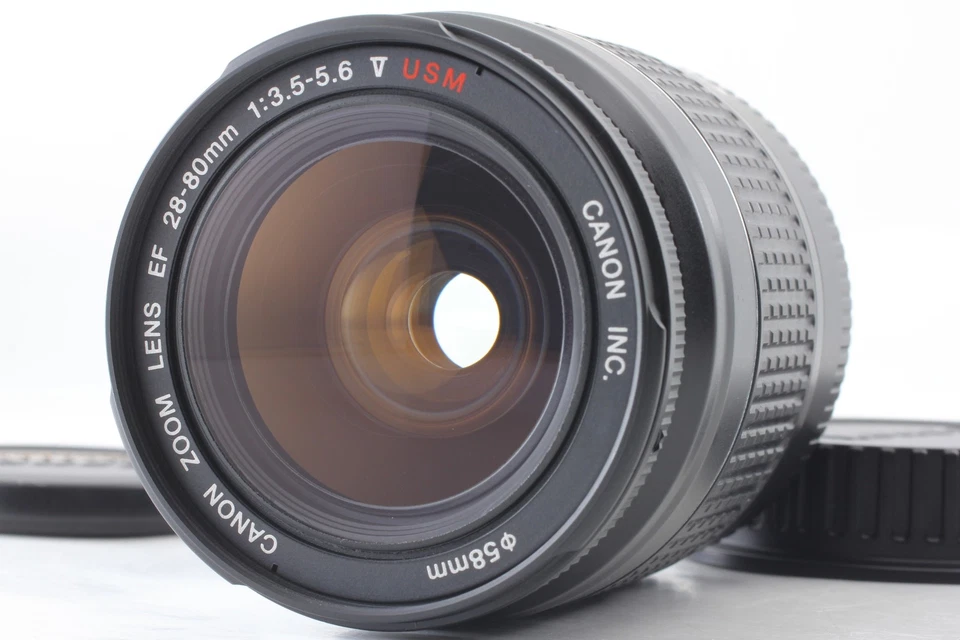[NEUF] Objectif zoom Canon EF 28-80 mm f/3,5-5,6 V USM pour CANON EF du JAPON - Photo 1/4