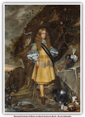 Memorial Portrait of Moses ter Borch Gesina ter Borch