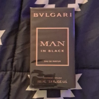 Bvlgari Man In Black Eau de Parfum Spray 100mL 3.4 fl oz Men's Fragrance