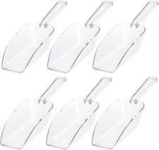 Ice Scoop Candy Buffet Containers Scoopers Clear Plastic Scoop Popcorn Cookie