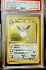 Pokémon Wigglytuff Jungle 1st Edition Holo Rare 16/64 PSA EX 5 1999