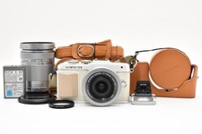 Olympus PEN Lite E PL7 White 14 42mm F3.5 5.6 40 150mm F4 5.6 FL LM1 Function Ch