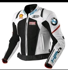 Bmw Mens Motorbike Leather Jacket Motorcycle Bikers Racing Sports Jackets