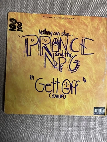 Nothing Can Stop Prince And The NPG Get Off Lp Vinyl Record Album