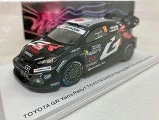 SPARK Toyota GR Yaris Rally 1/43 Model Takamoto Katsuta 2025 Monte Carlo Rally