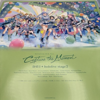 Hololive 5th fes. Capture the Moment Blu-ray 5 Disc Japan Limited