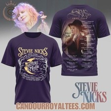 Stevie Nick 2025 Tour T-shirt Unisex All Sizes