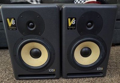 KRK Systems V8 Series 2 Powered Studio Monitors (2 Speakers)