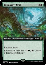 Tarmogoyf Nest (Extended Art) - Light Play MTG Commander: Modern Horizons 3