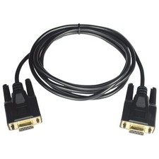 Tripplite P450006 6ft Null Modem Cable DB9F to DB9F