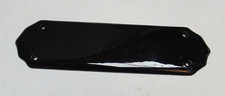 Door Finger Plates Plate Black Ceramic Furniture ref 532D (FREE UK POSTAGE)