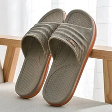 Soft EVA Indoor Slippers Men Non Slip Lightweight Comfortable Bathroom Slippers