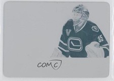 2012 Prime 12-13 Dominion Auto Patch Printing Plate Cyan 1/1 Cory Schneider 1p3