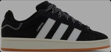 Size 8.5 - adidas Campus 00s Black White W 0177 