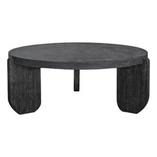 Moe's Home Collection Wunder Coffee Table Black Stone Coffee Tables