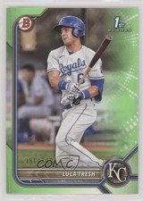 2022 Bowman Prospects Neon Green Border 391/399 Luca Tresh #BP-136 x5u