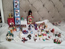 41 Piece Christmas Ornaments Cartoon/Movie Characters Plastic Various Brands