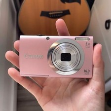 Canon PowerShot A2400 IS 5x Optical Zoom Pink 16MP Digital Camera English