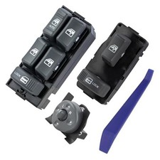 Driver  Passenger Side Power Window Switch  Mirror Control 4 Door