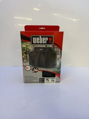 Weber 7131 Genesis II Premium Black 4 Burner Grill Cover 400 Series 217131
