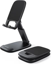 Lamicall Cell Phone Stand for Desk - [Height Adjustable] Foldable Mobile Phone H