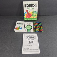 Sorry! Card Game by Parker Brothers 2002 COMPLETE