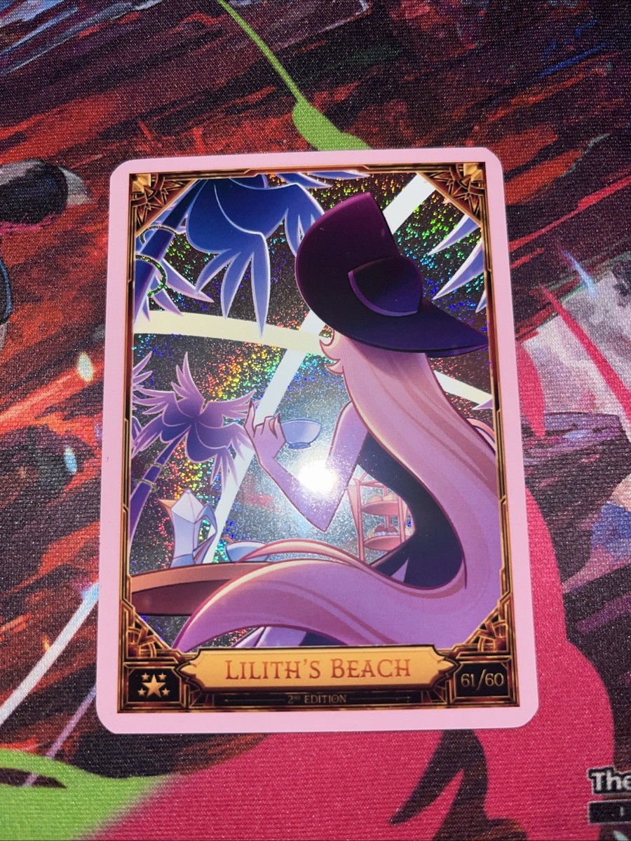 LILITH'S BEACH Secret Rare #61 Season 2 2nd Edition Hazbin Hotel