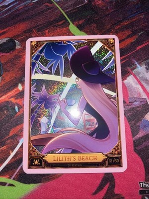 ハズビンホテル トレカ シークレットレアLILITH'S BEACH LILITH'S BEACH Secret Rare #61 Season 2 2nd Edition Hazbin Hotel