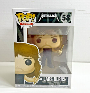 『メタリカ』ラーズ・ウルリッヒ　ファンコポップ Amazon.com: Funko Pop! Rocks: Metallica - Lars Ulrich Collectible