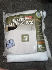BIDDEFORD HEATED MATTRESS PAD - TWIN- NEW