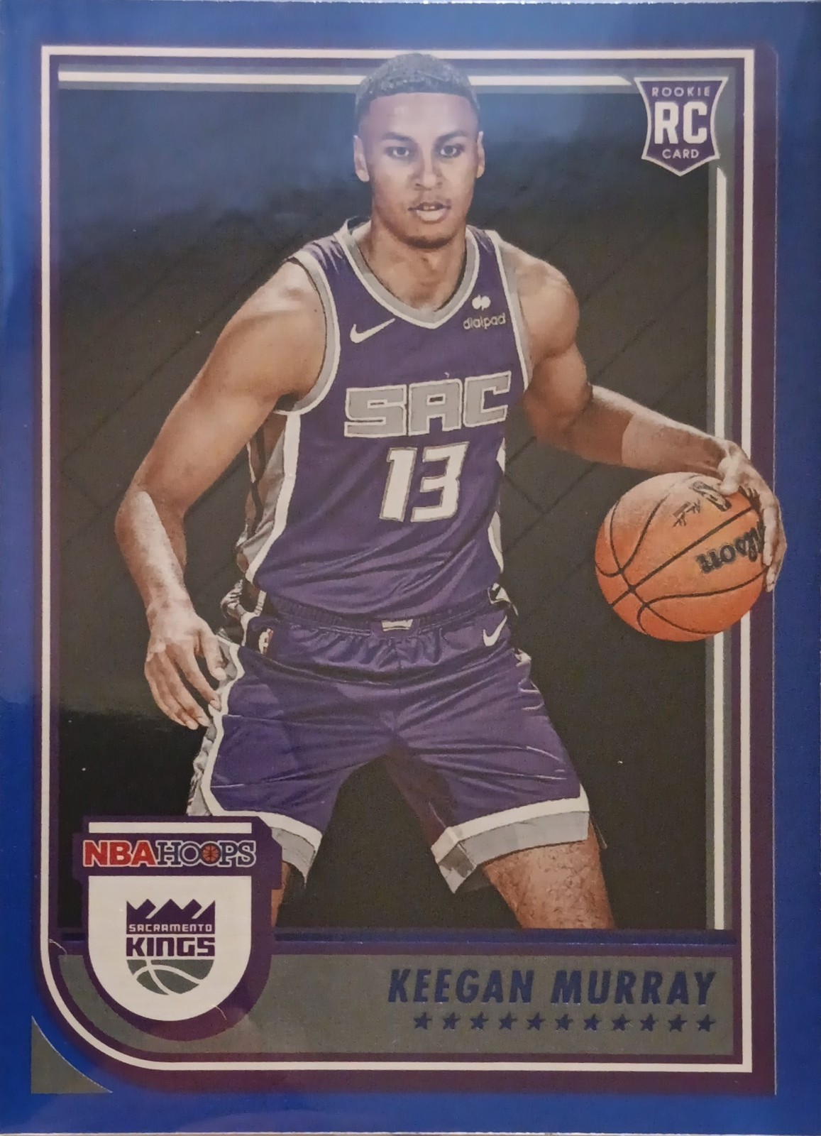2022 Panini NBA Hoops #234 Keegan Murray Blue