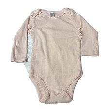 Baby Kiss Light Pink Bodysuit, Sz 6-9 M