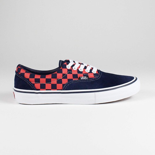 vans slip on checkerboard navy