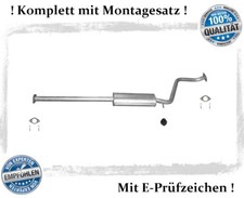 Mittelschalldämpfer Hyundai Getz 1.1 1.4 49/71KW Auspuff Mitteltopf Montagesatz